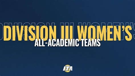 2022 Division Iii Womens Academic Awards Ita Wearecollegetennis