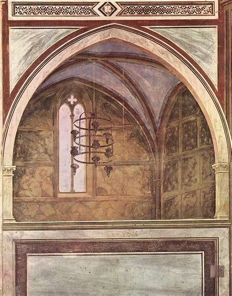 View Of A Chapel Trompe Loeil 1304 06 Fresco 150 X 140 Cm Cappella