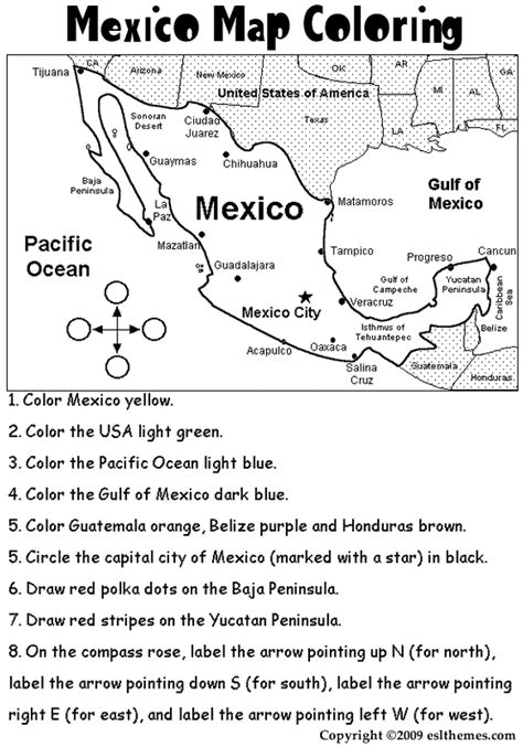 Image Result For Mexican Map Habitats Worksheet For Kids Geography
