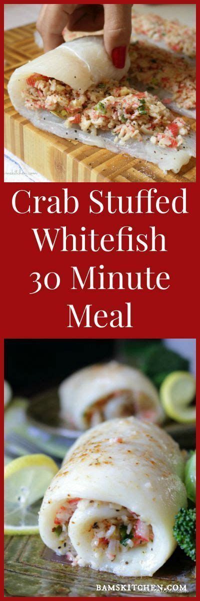 Also, gradual changes in meal planning can increase the number. Crab Stuffed Whitefish | Recipe | Seafood dinner, Seafood ...