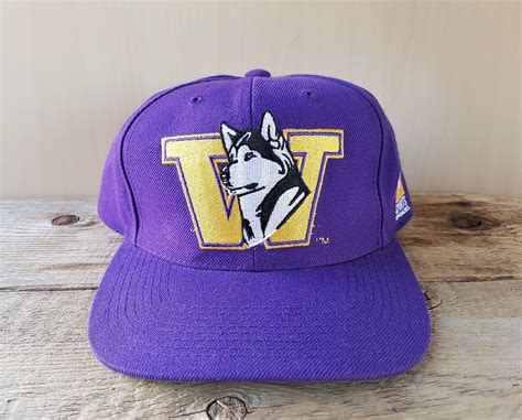 Washington Huskies Vintage 90s Sports Specialties Snapback Hat Etsy