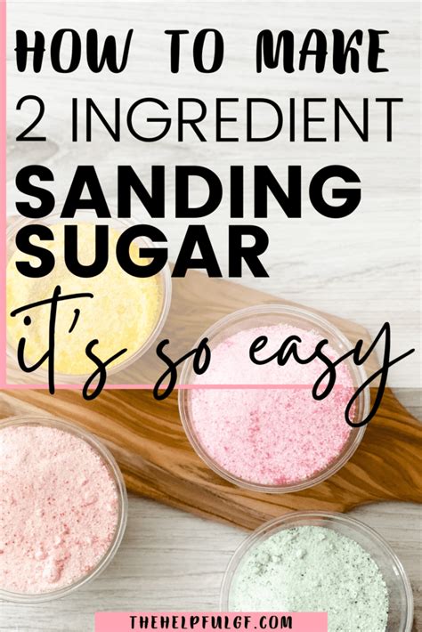 How To Make Sanding Sugar Gluten Free The Helpful Gf