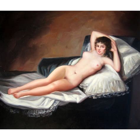 La Maja Desnuda De Goya Artefamoso Copias De Cuadros De Goya Al