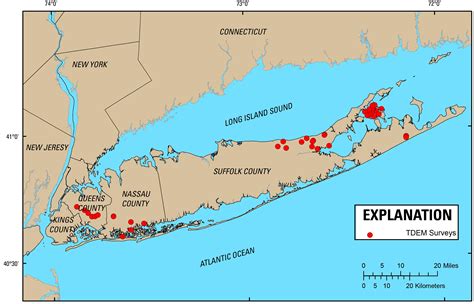 Tdem Surveys Long Island New York U S Geological Survey