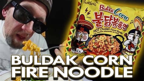New Corn Buldak Fire Noodle Challenge Spicy Noodle Mukbang The