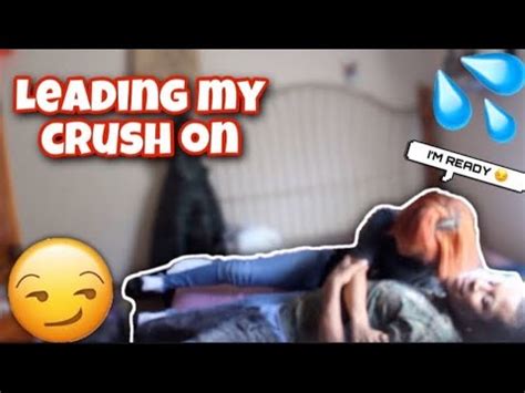 Leading My Crush On To See How She Reacts She Kissed Me Youtube