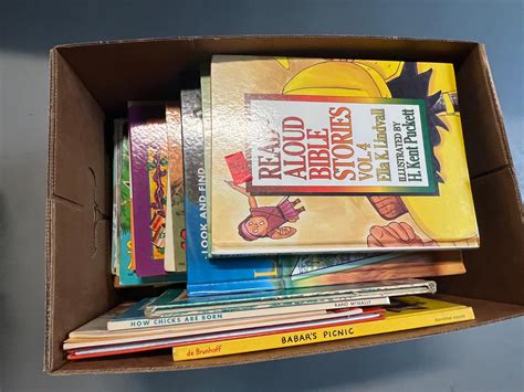 Lot Box Of Kids Story Books