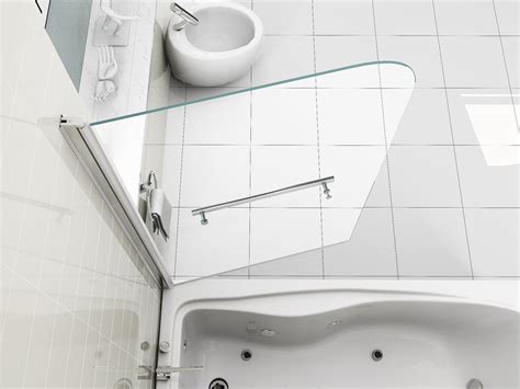 Buy Hnnhome 800mm 180 Degree Pivot 6 Mm Glass Single Panel Over Bath
