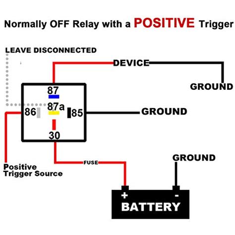 59 12v 30a Relay 5 Pin Wiring Diagram Wiring Diagram Harness