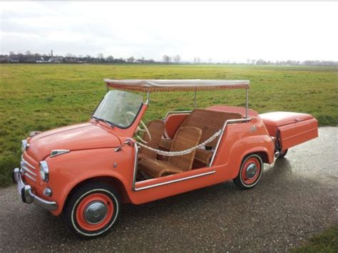 Ghia Jolly With One Wheel Trailer Classic Fiat Other For Sale