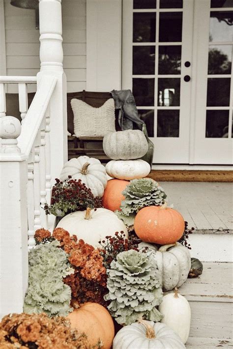 42 Gorgeous Fall Porch Farmhouse Style Ideas For You
