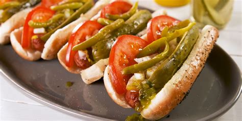 How To Make The Best Chicago Style Hot Dogs Recipe