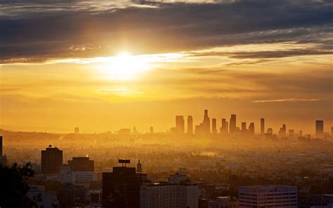 High Definition Los Angeles In 3d Morning City Hd Wallpaper Pxfuel