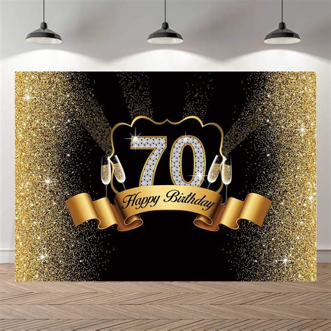 Buy SeekPro Happy Th Th Th Th Birthday Party Decoration Extra Large Fabric Sign For