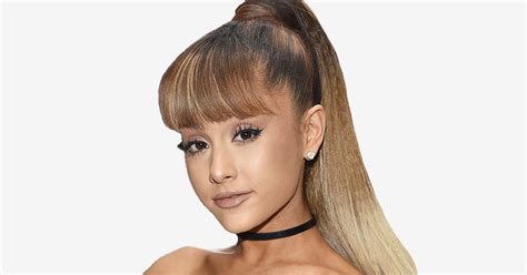Ariana Grande New Hair Color Did She Dye It Grey