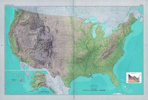 United States Relief Map