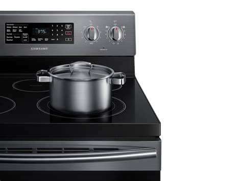 59 Cu Ft Freestanding Electric Range With Convection In Black