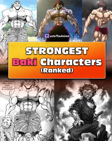 Top 10 Strongest Baki Characters
