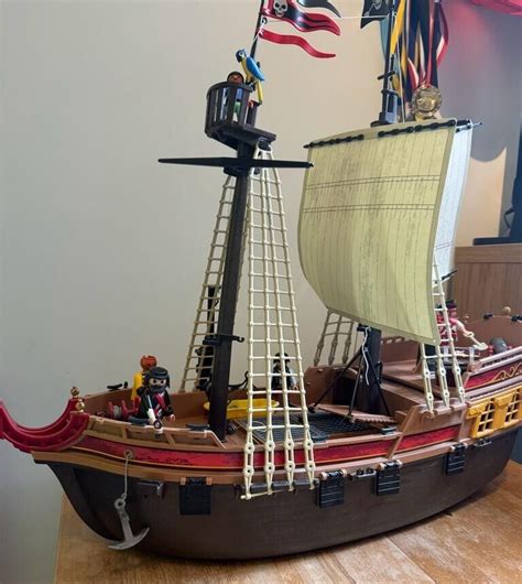 Playmobil Large Pirate Ship Ebay