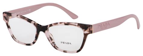 Prada Eyeglasses Pr 03wv Roj1o1 51 Spotted Pink Frame [51 16 140] In 2021 Pink Frames Prada