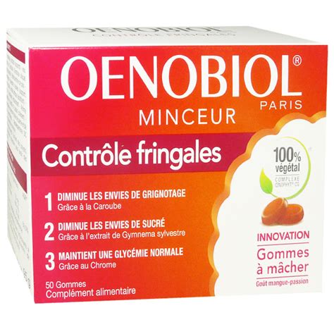 Oenobiol Minceur Controle Fringales 50 Gommes