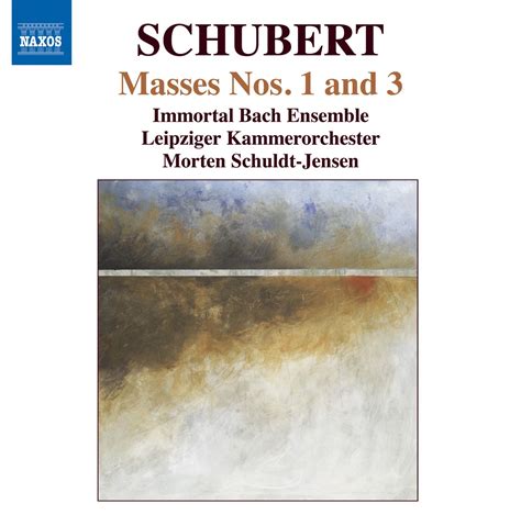 Morten Schuldt Jensen Schubert Masses Nos 1 And 3 Cd Opus3a
