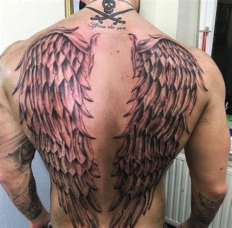 Med Tech Запись со стены Back Tattoos For Guys Wing Tattoos On