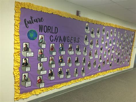 Future World Changers Bulletin Board What Do Your Students Want To Be