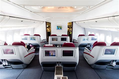 Qatar 777 300er Business Class Seat Plan Várias Classes