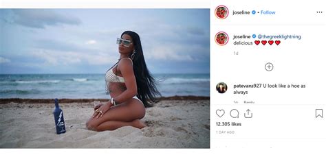 Sexy Af Joseline Hernandezs Alluring Beach Photo Leaves Tongues Wagging