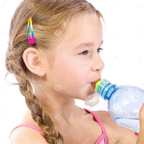 Thirsty Stock Photo Image Of Attractive Childhood Children 6096744