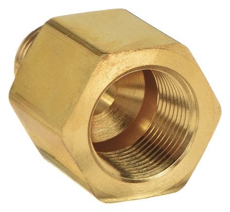 Brass 18 In X 116 In Fitting Pipe Size Reducing Adapter 20yz822