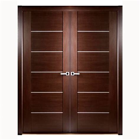 See more ideas about doors, double front doors, front door. Aries Mia Interior double Door in a Wenge Finish with Stainless Steel Strip - Aries Interior Doors
