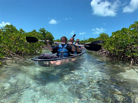Clear Kayak In Turks And Caicos Island Island Adventure Tci