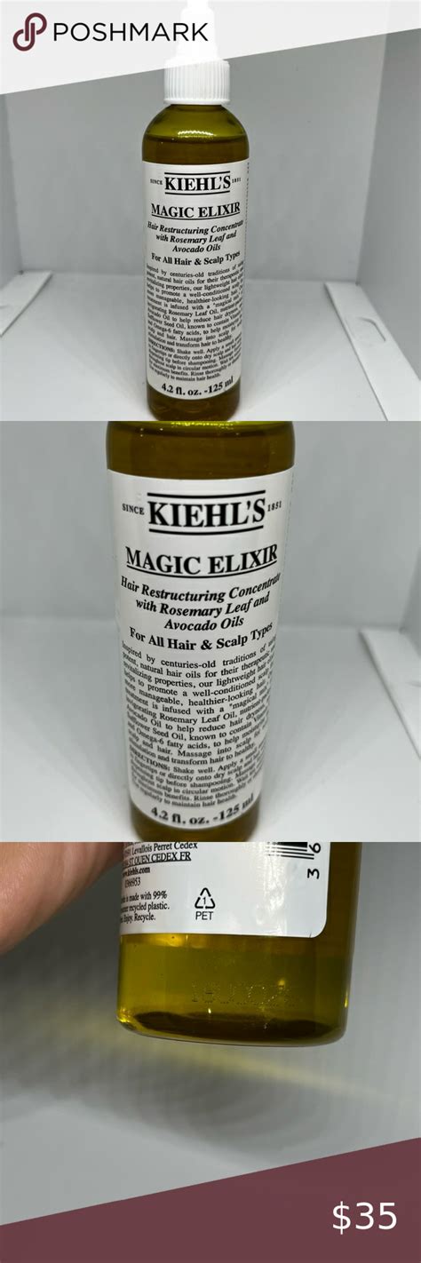 Kiehls Magic Elixir Hair Restructuring Concentrate With Rosemary Leaf