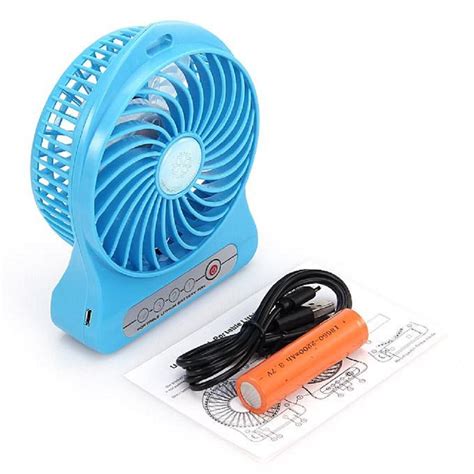 Portable Lithium Battery Fan Price In Pakistan At Symbiospk