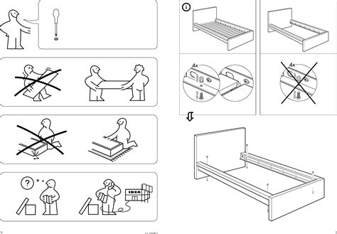 Ikea Malm Twin Bed Assembly Instructions Hanaposy