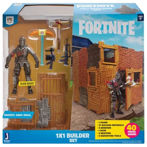 Fortnite Black Knight 1x1 Builder Set Smyths Toys Superstores