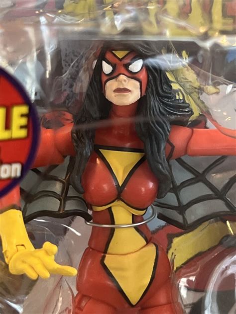 Marvel Legends Spider Woman Vf Nm Unopened Package W Modok Head Ebay