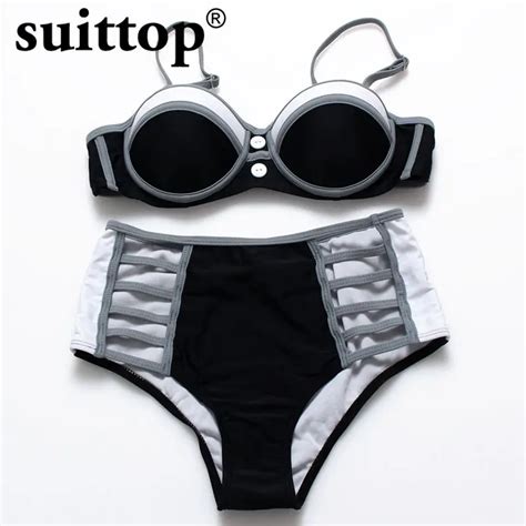 Suittop Bikini 2017 Women Summer Sexy Maillot De Bain Femme Push Up