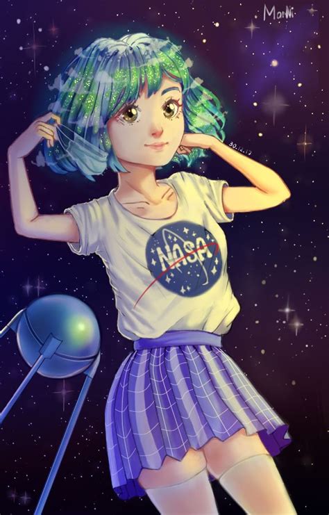 Earthchan By Marni Deviantart On Deviantart Kawaii Earth Earth Drawings Earth Chan