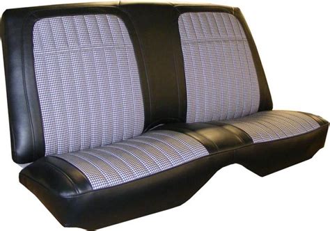Pui 1968 Chevrolet Camaro Rear Seat Covers Coupe 68htc