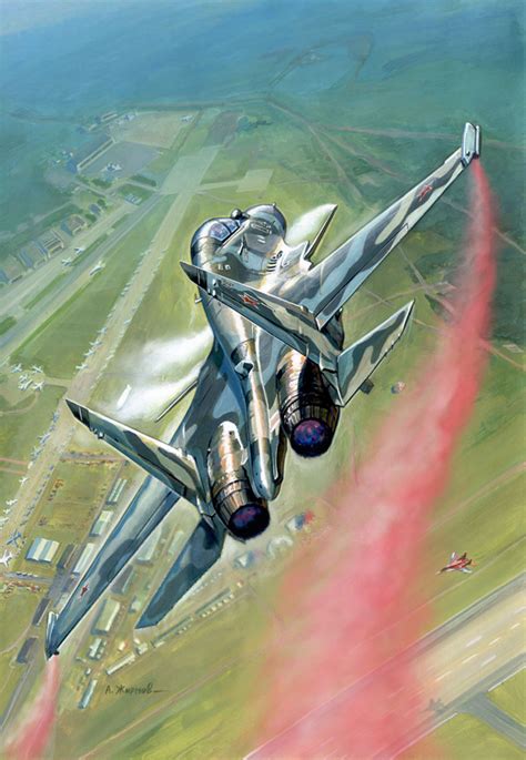 Red Stars Aviation Art Работы Андрея Жирнова Art Of Andrey Zhirnov