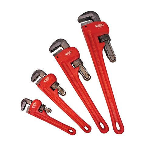 Tooltruck Uk 4 Piece Pipe Wrench Set Includes 8 In 10 In 14 In