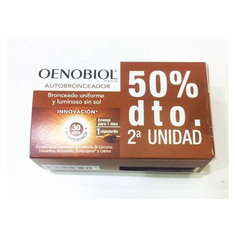 Oenobiol Autobronceador Sin Sol Pack 2 Meses Farmacia Estrada
