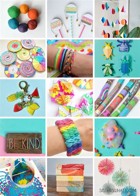 50 Arts Crafts And Activities To Do With Kids Sisters What