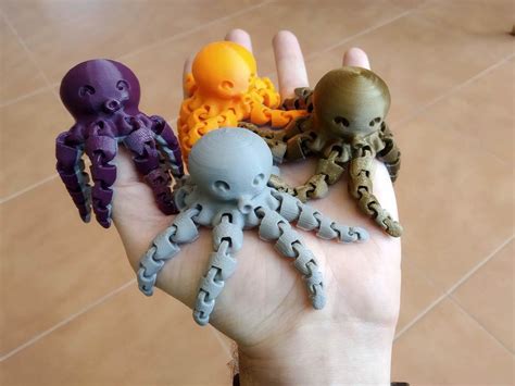 How To Make A 3d Printed Octopus 2022 Best 7 Free Stl Files Included