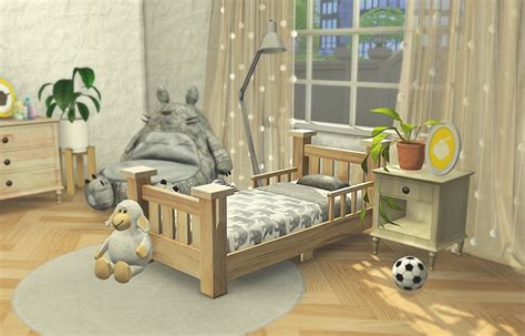 Sims 4 Custom Content Bed Vilcreator