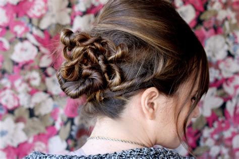How To Style A Twisted Bun A Beautiful Mess