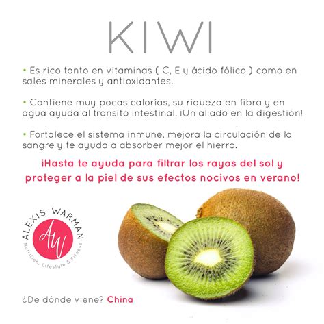 Beneficios Del Kiwi Kiwi Antioxidantes Fruta